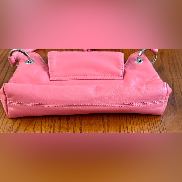 Talbots Pink Leather Shoulder Bag - Picture 6 of 8